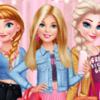 Игра Барби Встречается с Принцессами - Онлайн