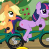 Игра Маленькие Пони на Велосипеде - Онлайн