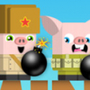 Игра на Двоих: Свиньи Сапёры - Онлайн