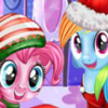 Игра Новогодняя Вечеринка Пони - Онлайн