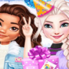 Игра Принцессы Диснея на Катку: Вечеринка - Онлайн
