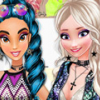 Игра Видеоблог Принцесс Диснея: Вечеринка - Онлайн