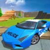 Игра Водитель Полицейских Машин: Трюки - Онлайн