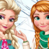 Игра Зимняя Мода Эльзы и Анны - Онлайн